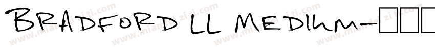 Bradford LL Medium字体转换